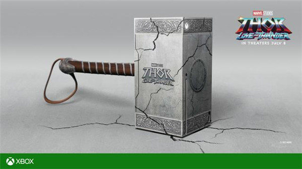 雷神之锤造型，微软Xbox Series X主机推出《雷神 4》联名款
