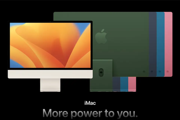 M2 iMac概念渲染：黑色边框+深色系