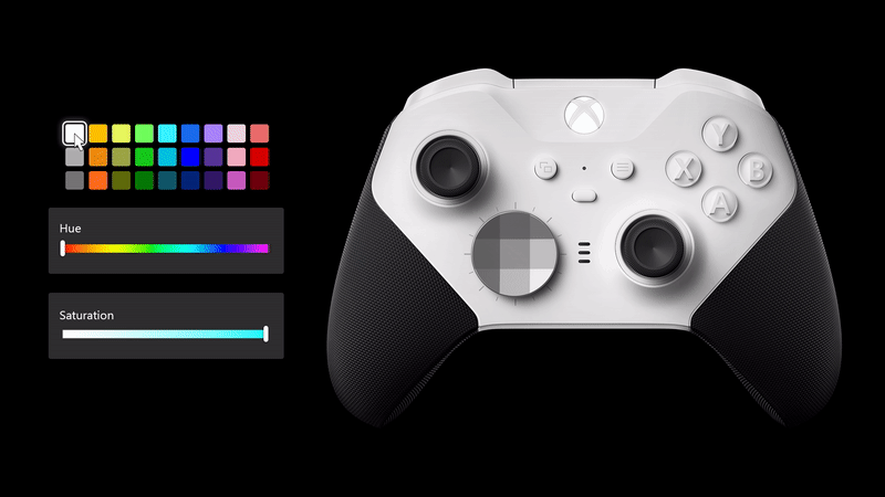 微软Xbox Elite 2无线手柄上的Xbox按钮现在支持RGB颜色定义