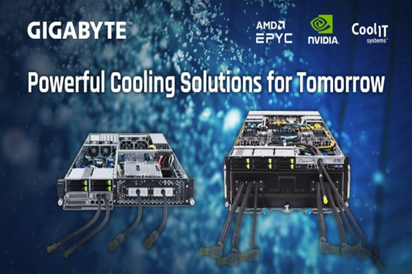 Gigabyte新推两款英伟达A100水冷服务器：可选2U/4U平台 支持4卡8卡