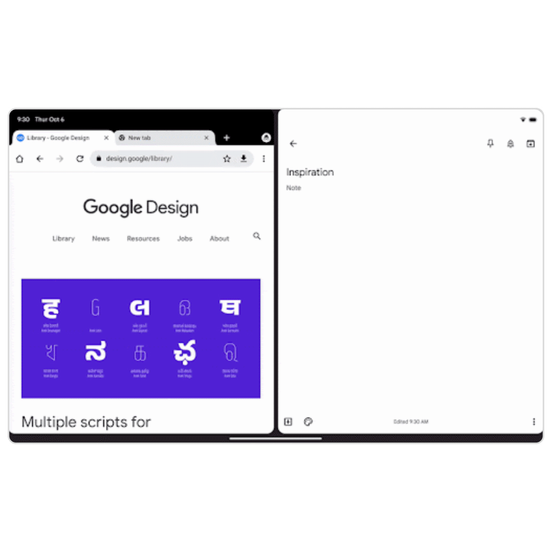 Android平板端Chrome浏览器新功能：支持可视化标签页、拖放功能