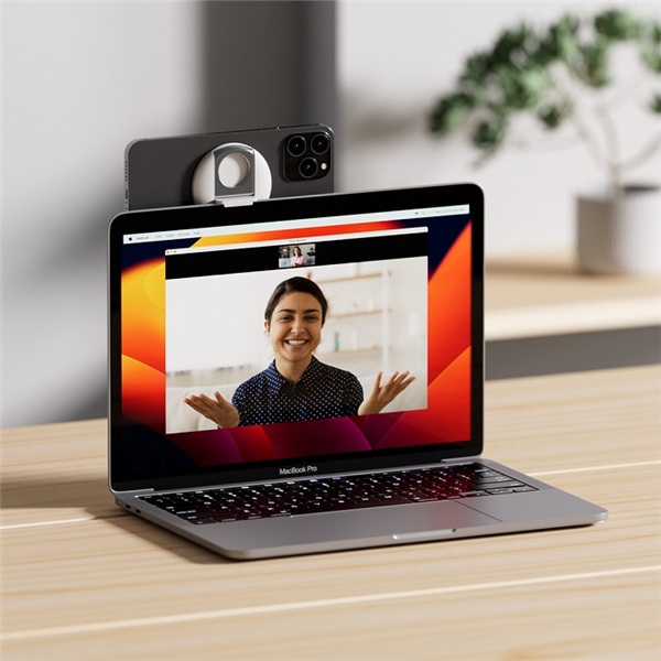 贝尔金开售Continuity Camera支架 iPhone秒变高品质Mac摄像头