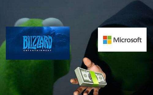 微软将以近700亿美元收购游戏公司动视暴雪 进军游戏界