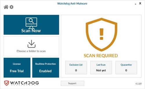 Watchdog Anti-Malware(反恶意软件) v4.1.89.0 正式版