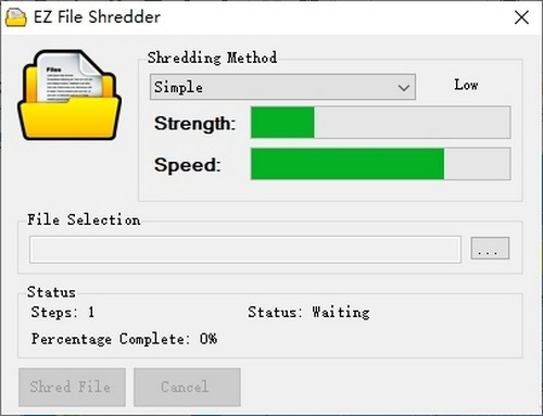 EZ File Shredder(文件粉碎工具) v2.0 正式版