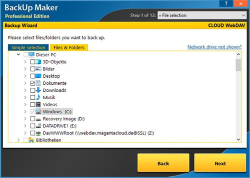 BackUp Maker Professional Edition(数据备份工具) v8.100 正式版
