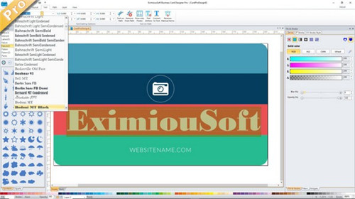 EximiousSoft Business Card Designer Pro(名片设计工具) v3.90 正式版