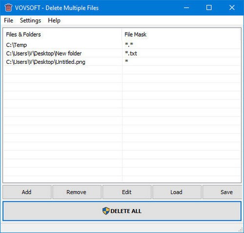 Vovsoft Delete Multiple Files(文件批量删除工具) v1.3 正式版