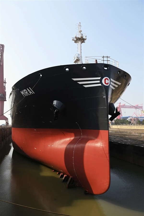 中国首艘40000立方米中型MGC船：自主研发即将下水