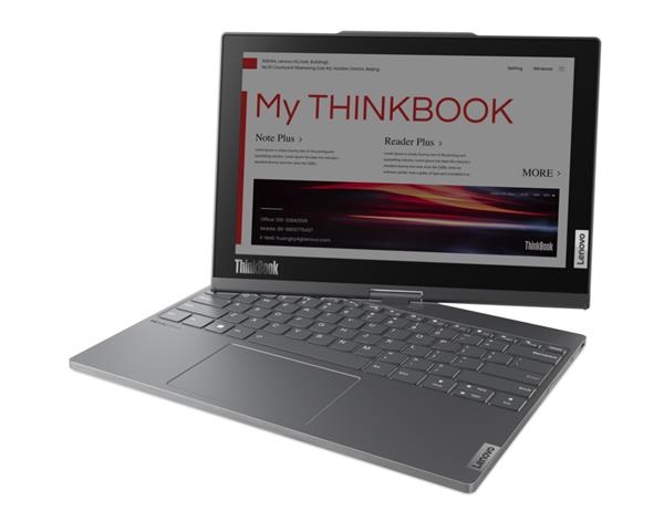 联想ThinkBook Plus Twist发布：前后双屏 能直立旋转